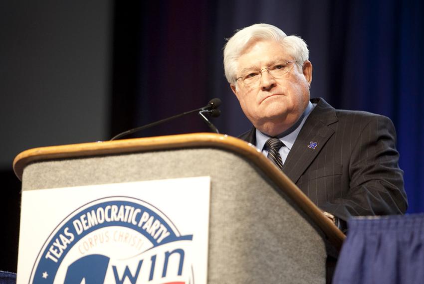 Democratic Party Chair Boyd Richie at the 2010 Texas Democratic convention in Corpus Christi, Tex. on June 26.