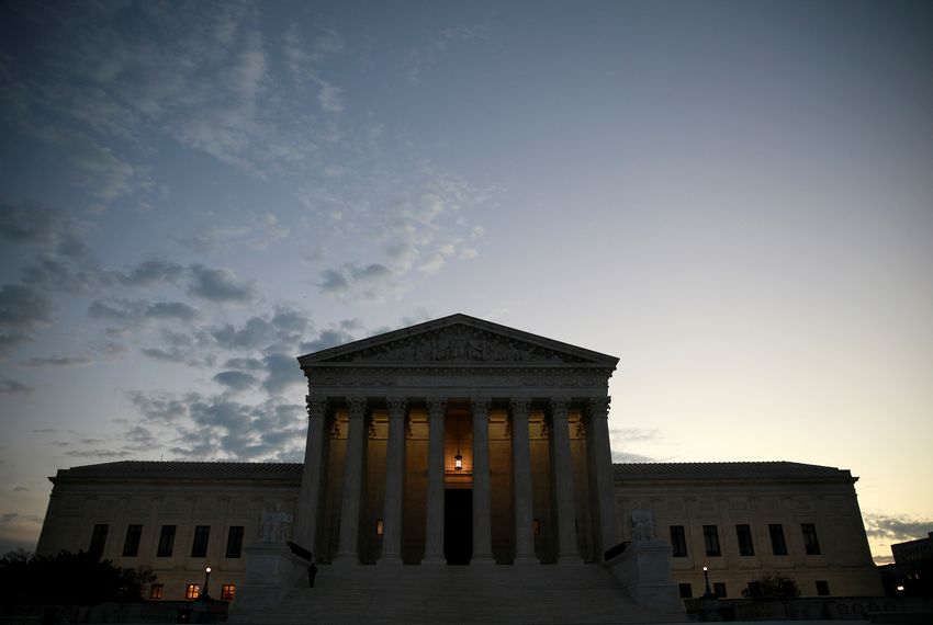 The U.S. Supreme Court building in Washington, D.C.