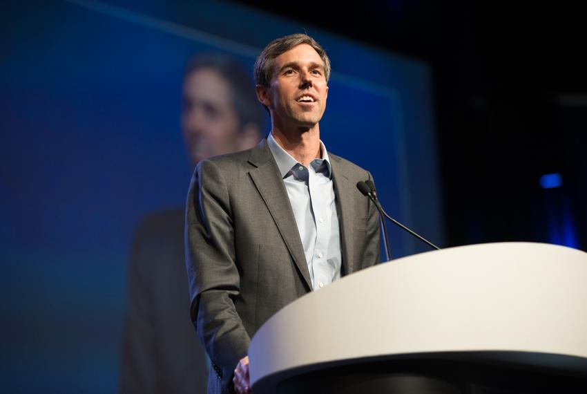 U.S. Rep. Beto O'Rourke speaks at the Texas Democratic Party convention in Fort Worth on June 23, 2018.