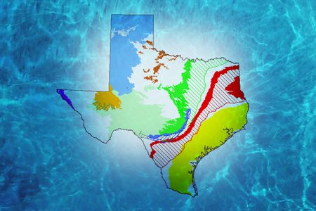 Carrizo Wilcox Aquifer Map A Tale Of 2 Water Districts: 1 Aquifer, 2 Strategies | The Texas Tribune