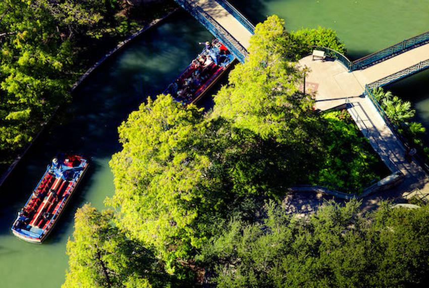 J. Carl Ganter/Circle of Blue. The civic resource underlying San Antonio’s $15.2 billion annual tourism sector is the River Walk.