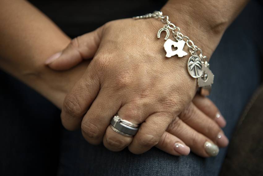 Leticia Quintanilla is undocumented and resides in Houston. Quintanilla states that sheâ��s been more cautious about traveling since the recent threat of immigration raids in Houston. June 23, 2019.