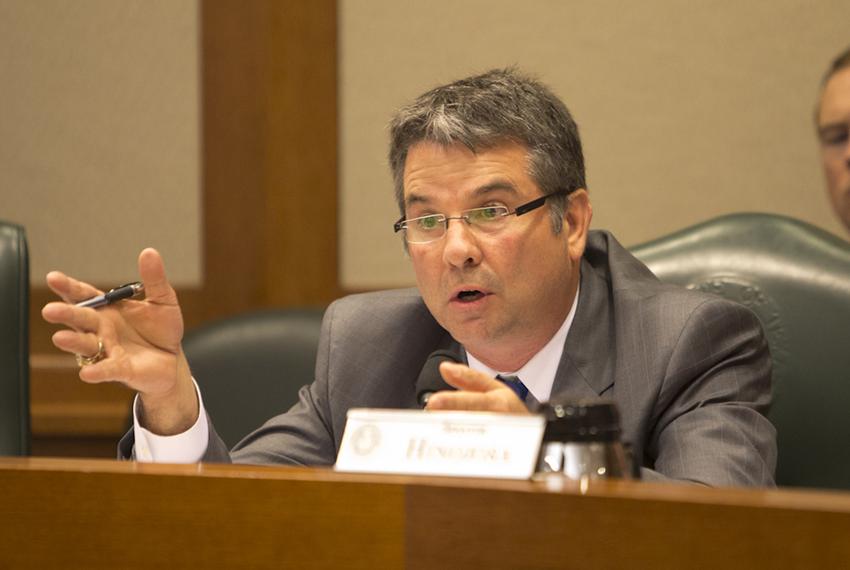 Sen. Charles Perry R-Lubbock during a September 22 Criminal Justice Committee