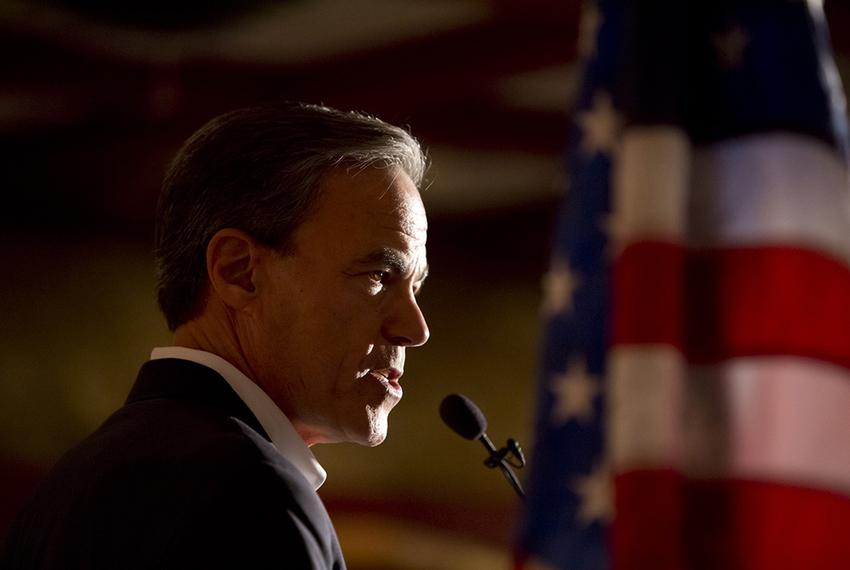 House Speaker Joe Straus, R-San Antonio, campaigns for re-election at The Barn Door restaurant in San Antonio on Jan. 21, 2016.