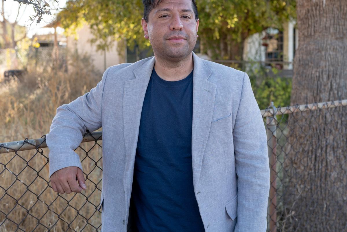 Douglas Mayor Elect Jose Grijalva poses for a photo near his house in Douglas, Arizona on Wednesday, December 4, 2024.