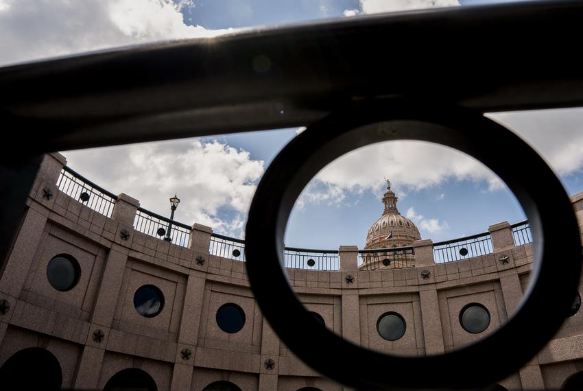 The Texas Capitol on Aug. 13, 2021.