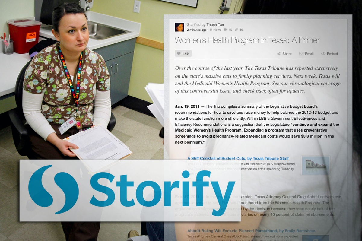 Storify Timeline on the Texas Women's Health Program | The Texas Tribune