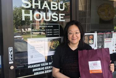 Debbie Chen's restaurant, Shabu House, isn't reopening immediately.