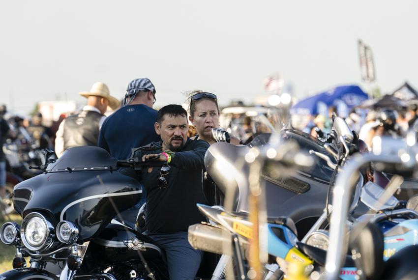 Bike enthusiasts gathered at the Circuit Of The Americas for The Republic of Texas’s 25th annual motorcycle rally on June 11, 2021.