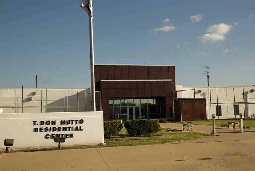 The T. Don Hutto Residential Center in Taylor, an immigrant detention facility for adult women.