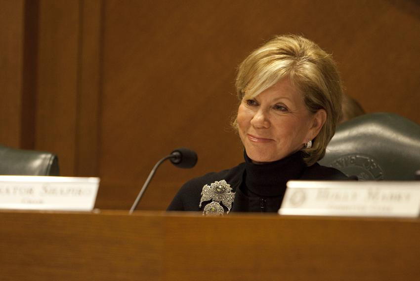 State Sen. Florence Shapiro, R-Plano, Chair of the Senate Committee on Education, on July 20, 2010. 