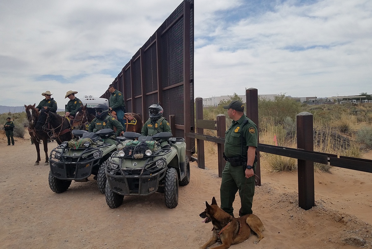 El Paso Border Patrol sector kicks off construction of Trump's wall on