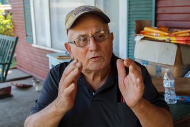 Fernando Florez, a long time Democratic activist discusses the shift of Hispanic voters in Tarrant County and Texas from his Hemphill neighborhood home in Fort Worth. Texas has had an uptick in Democratic sentiment, but a shift from the Democratic Party to the GOP could ensure control of the state by the GOP. Oct. 6, 2022.