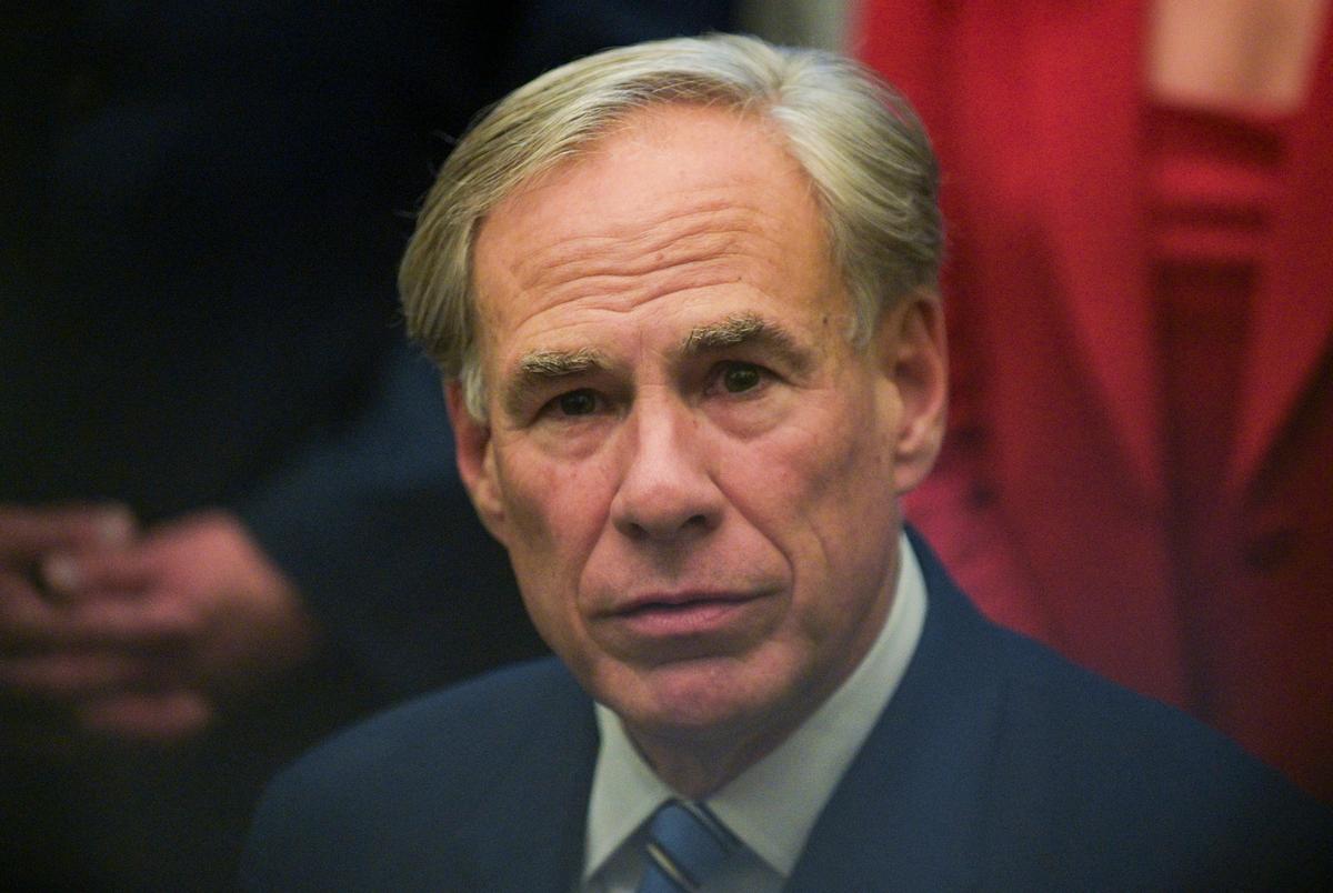 Gov. Greg Abbott at the state Capitol in Austin on June 11, 2025.