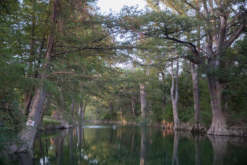 Cypress Creek in downtown Wimberley