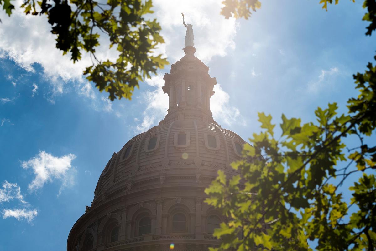 The state Capitol in Austin on Wednesday, Aug. 6, 2025.
