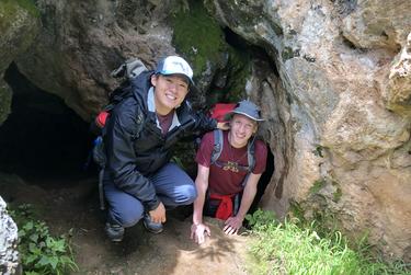 Jonathan Du, left, and Dan West recently traveled to Peru. Du is stuck there as a result of border closures due to the recent COVID-19 outbreak.