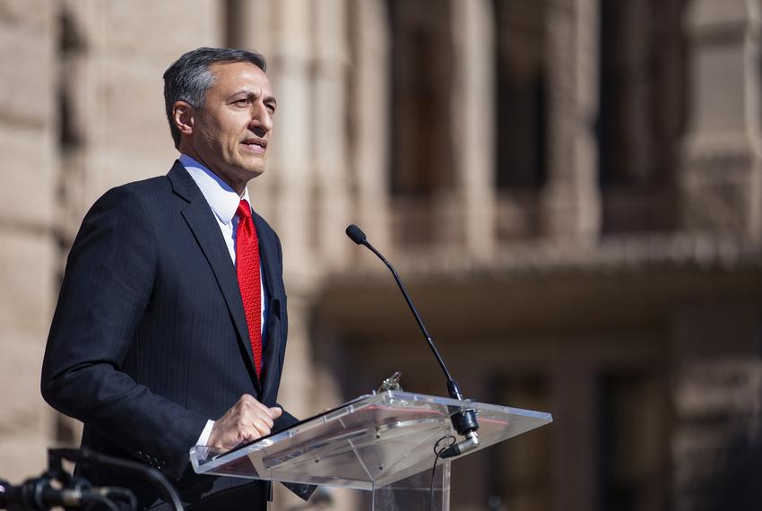 State Rep. Giovanni Capriglione, R-Southlake, during the Texas Rally for Life at the Texas Capitol on Jan. 22, 2022.