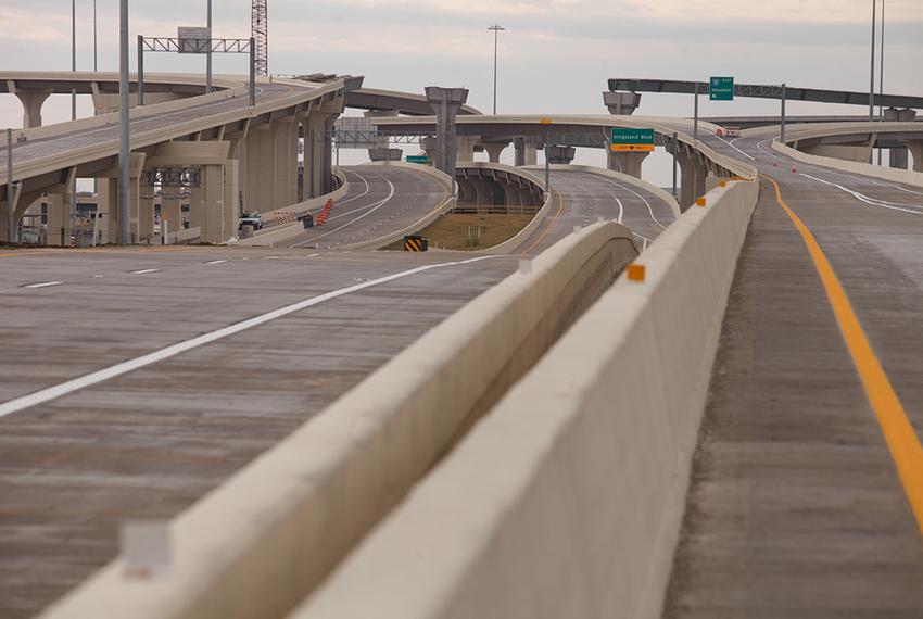 New section opening  of the Grand Parkway in Katy, Texas, Saturday, December 14, 2013.