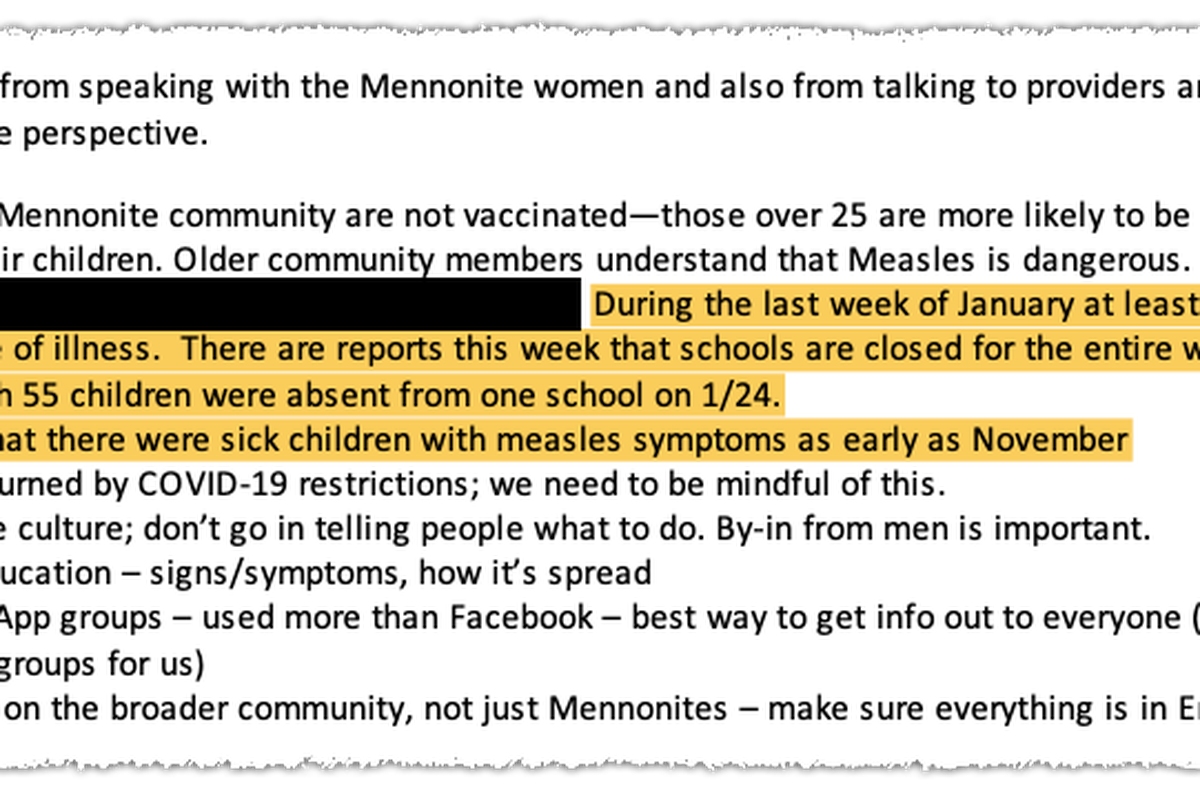 As measles exploded, West Texas officials looked to CDC scientists. No one answered.