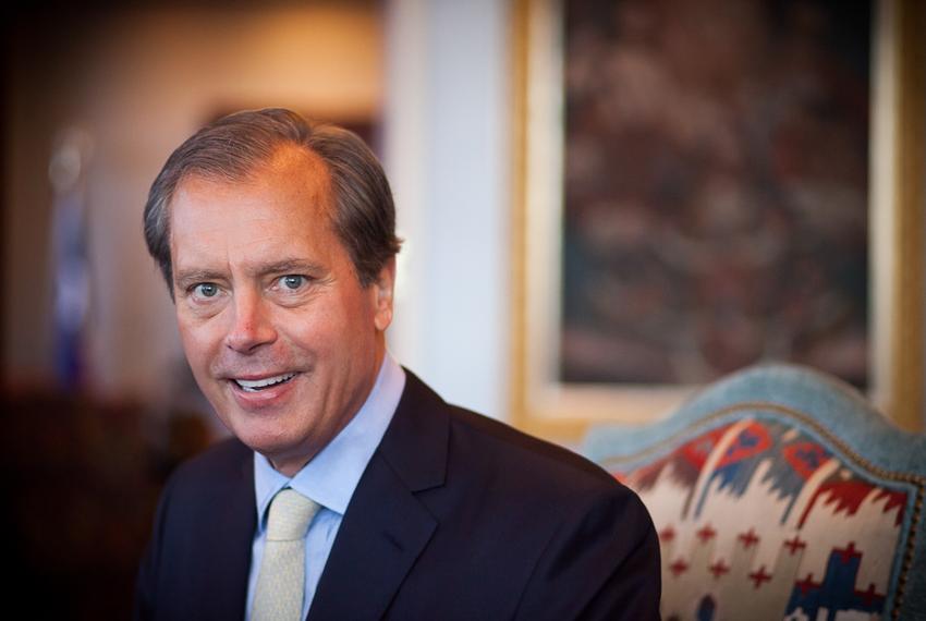 Lt. Gov. David Dewhurst in his office at Falcon Seaboard in Houston Wednesday, April 25, 2012.