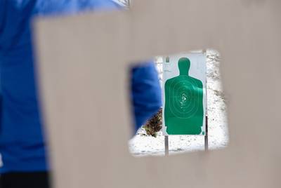 Members of church security teams from across Texas gathered in Krugerville, near Denton, to get certified in church security and trained for an active shooter situation by the National Organization of Church Security and Safety Management Jan. 11, 2020.