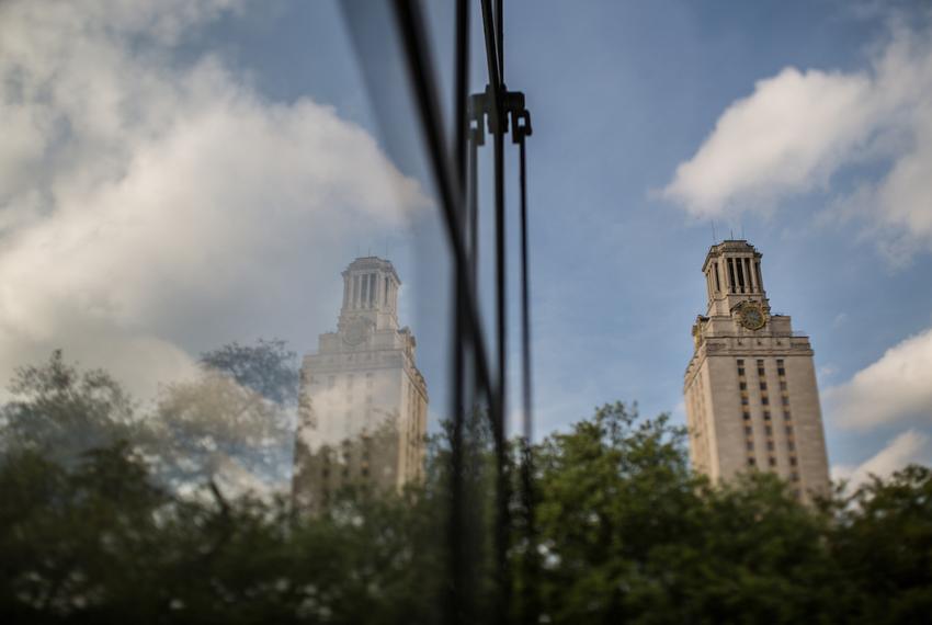 The University of Texas Tower, Austin.