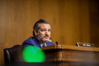 U.S. Sen. Ted Cruz, R-Texas, during a hearing at the U.S. Capitol in Washington, D.C., in December of 2020.