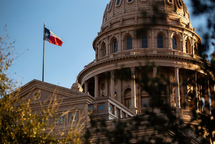 The Texas Capitol on Feb. 1, 2021.