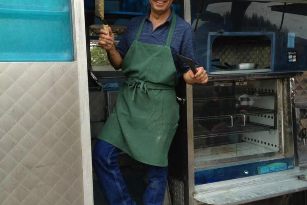 Sergio Garcia at his food truck.