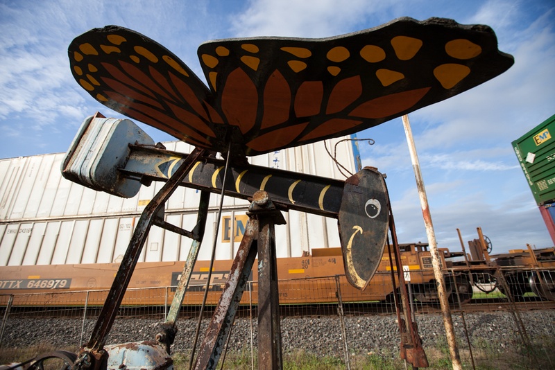 Slideshow Luling Pump Jack Art The Texas Tribune