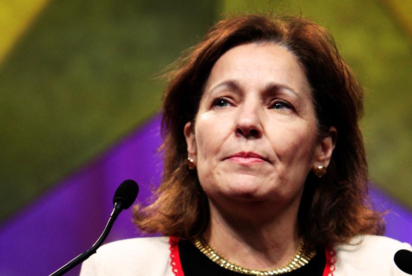 Sharon Keller at the 2010 Texas Republican Convention.