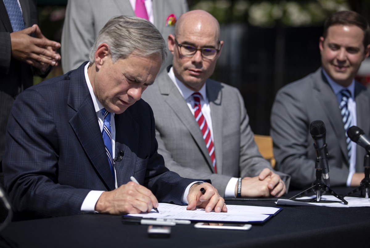 Texas Gov. Greg Abbott signs bill designed to limit property tax growth