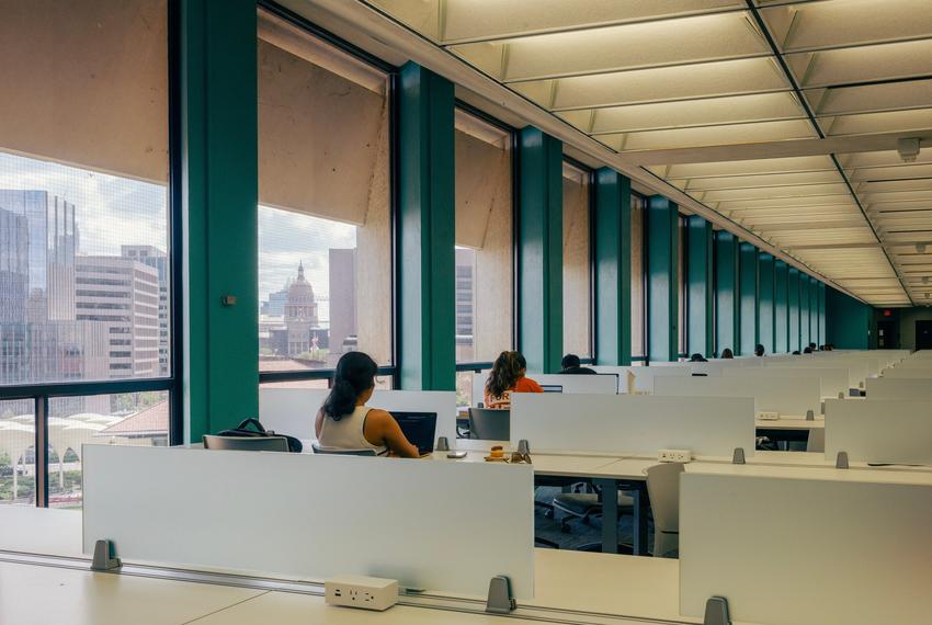 The Perry-Castañeda Library at the UT Austin campus on Sept. 17, 2025.