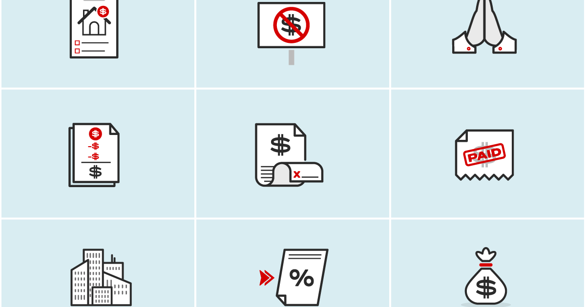 How are Texas property taxes calculated, and how much of the money goes