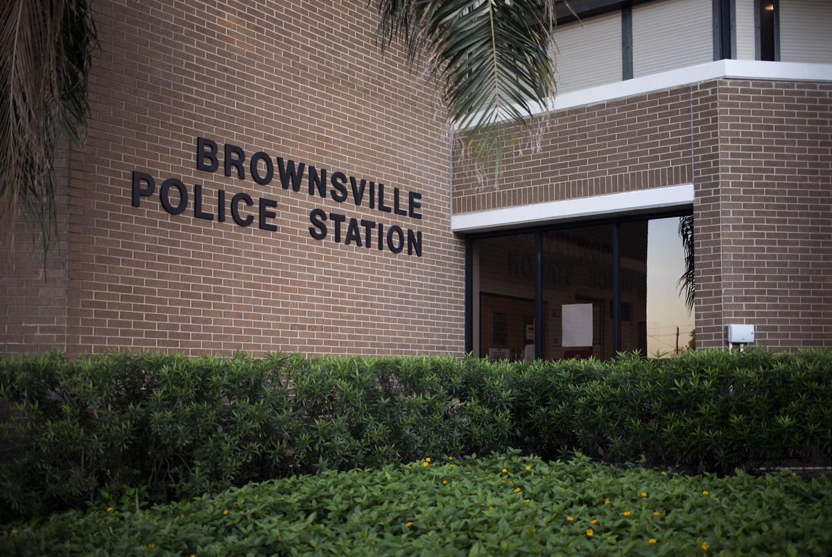 The Brownsville Police Station. Dec. 8, 2020.