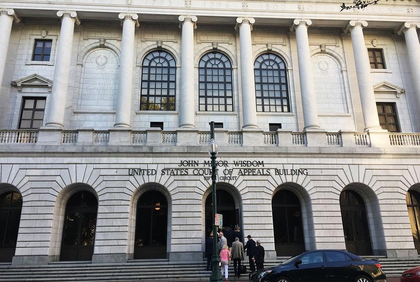 The John Minor Wisdom United States 5th Court of Appeals building in New Orleans, Louisiana, on Oct. 3, 2017.