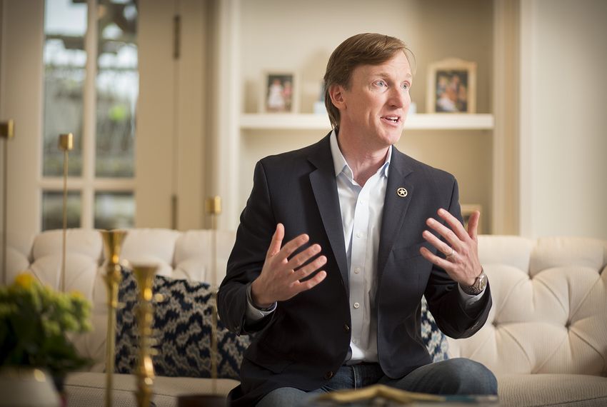 The son of a governor, Andrew White long avoided politics. Then a
