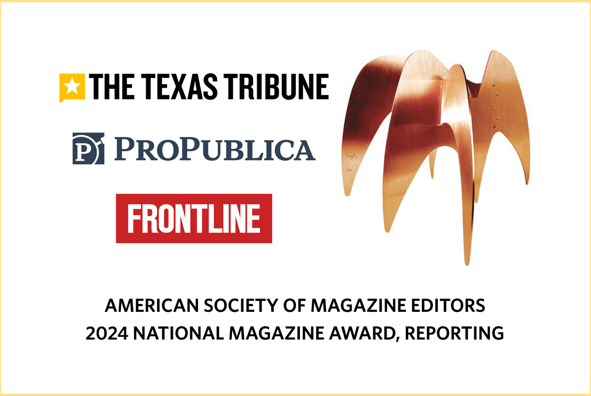 Texas Monthly – T-Squared: The Texas Tribune has won its first National Magazine Award
