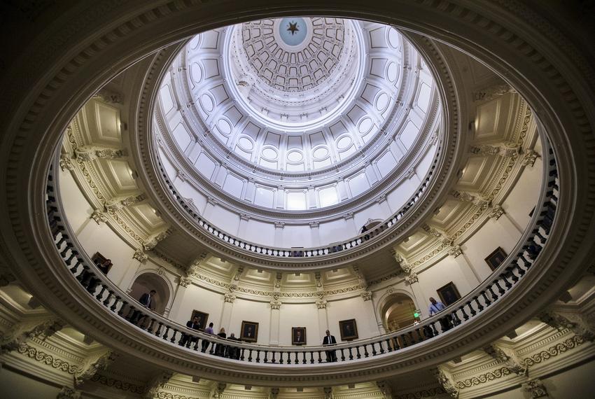 A view of the rotunda at the state capitol. Jan. 8, 2018.