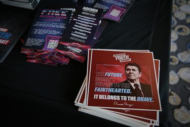 Printed literature distributed to young audiences during 3rd Annual Crenshaw Youth Summit on Sunday, October 9, 2022 in Houston, Texas.