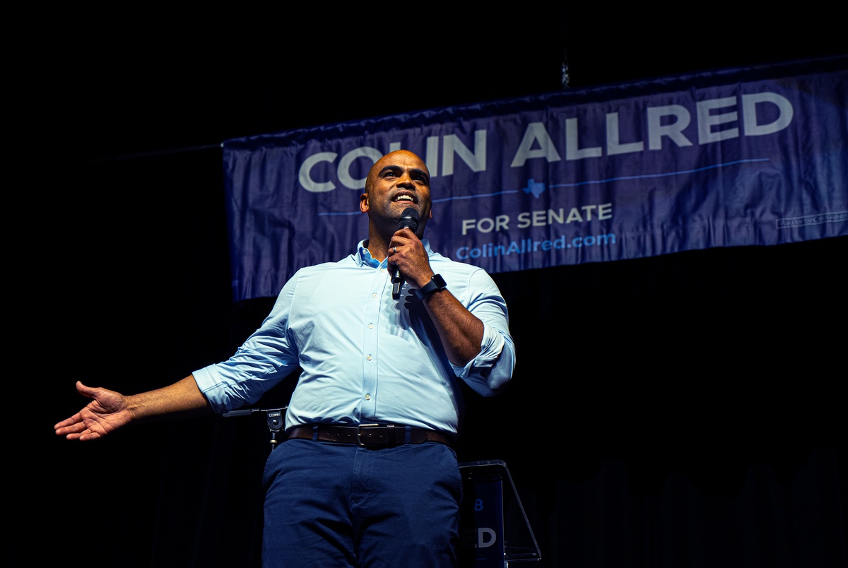 Texas Monthly – Colin Allred courts Black voters in the final days of his bid to unseat Sen. Ted Cruz