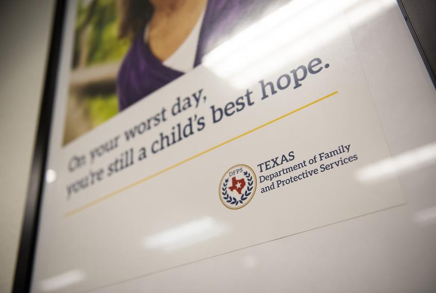 The Texas Department of Family and Protective Services offices in Austin on Nov. 14, 2019.