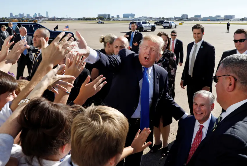 Donald Trump Visits Texas To Tour “Unfinished Border Wall” On U.S ...