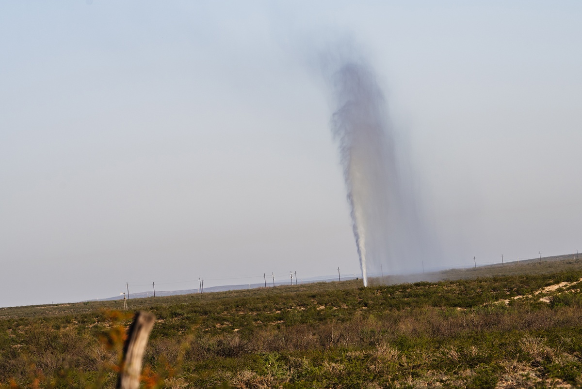 Texas Monthly – A West Texas well that exploded has been sealed, cleanup will take months