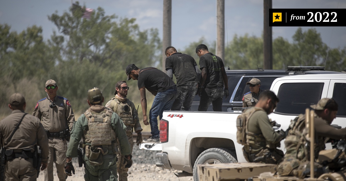 U.S. Border Patrol helps Texas with migrant trespassing arrests | The ...