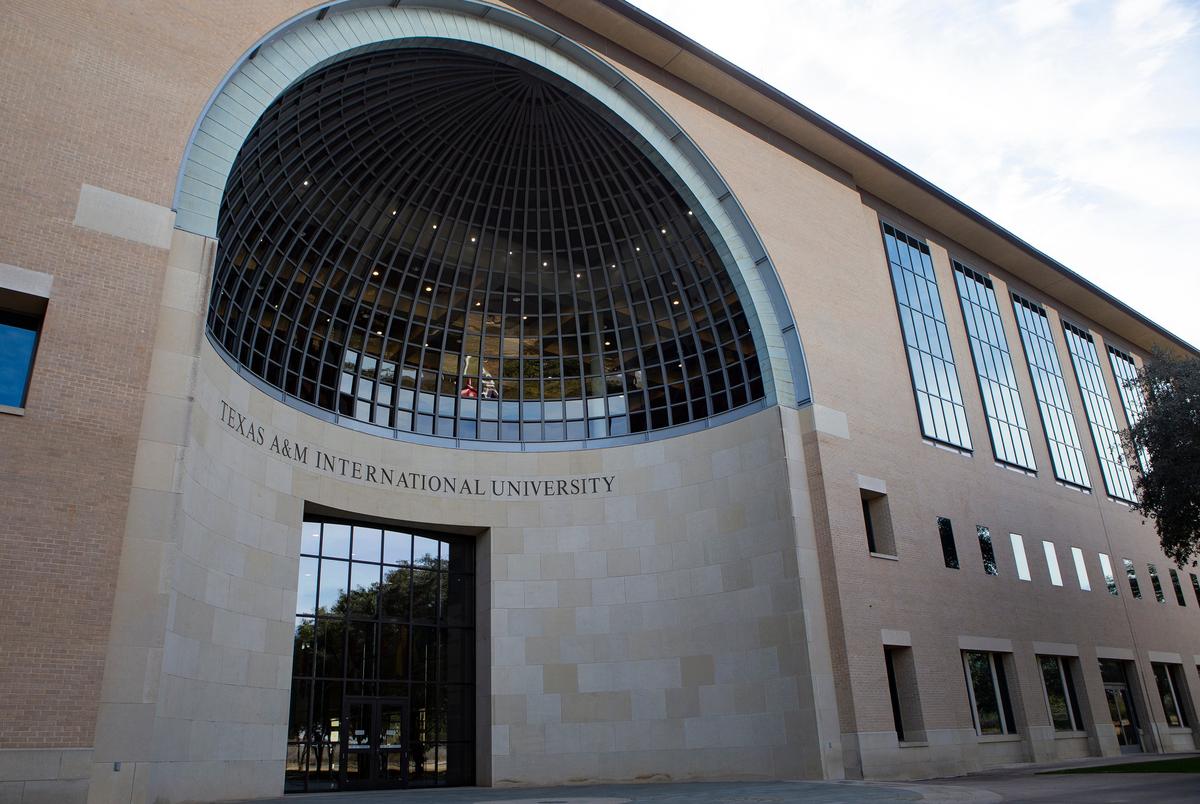 Texas A&M International University on Feb. 18, 2022.