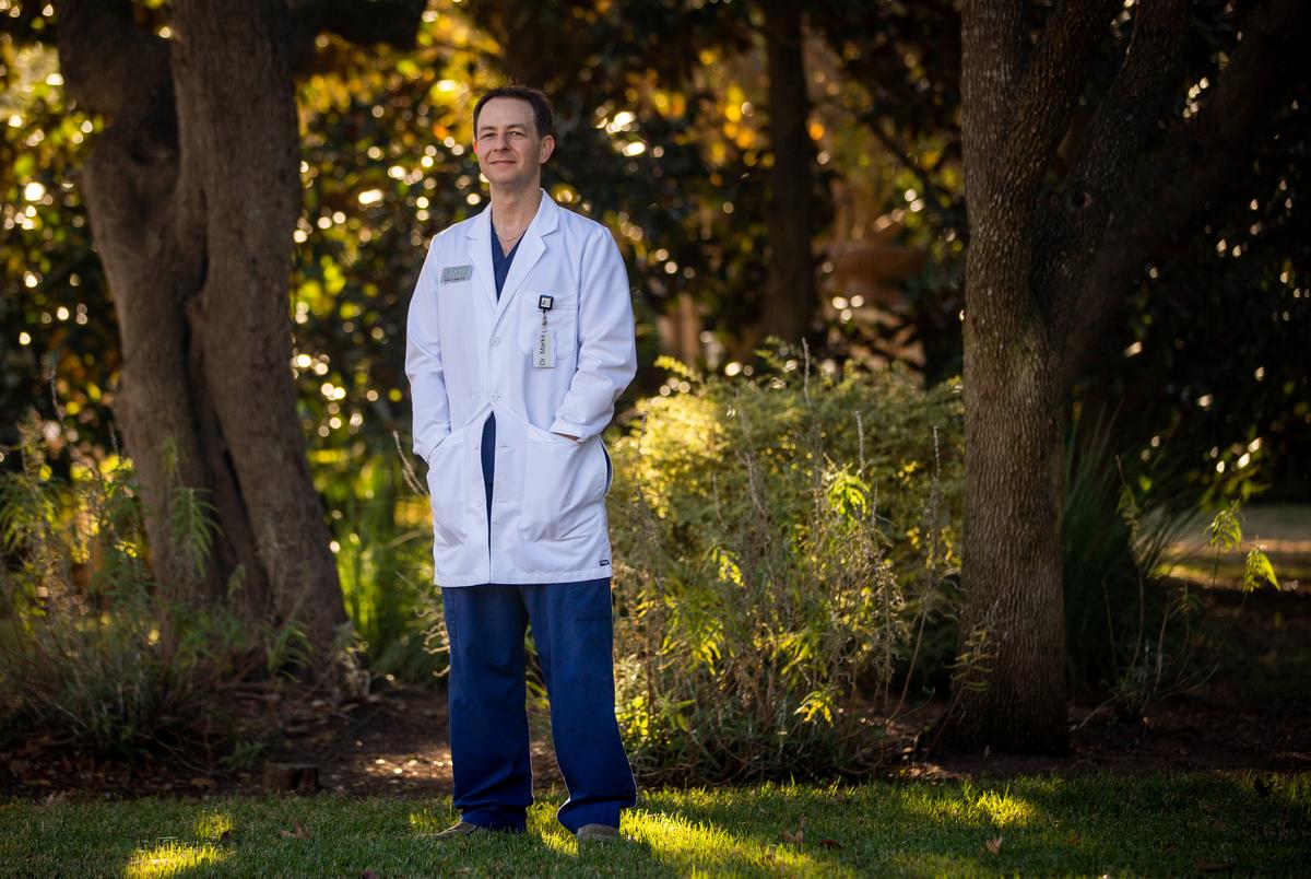Anesthesiologist and Pain Specialist Dr. Robert S. Marks MD. is the founder of The Diagnostic Pain Center in Austin. Despite the lack of autonomy across the state in his opinion, Dr. Marks continues to enter his patients into the Texas Compassionate Use registry when necessary to allow for the use of medical marijuana. Dr. Marks is pictured on Dec. 7, 2020.
