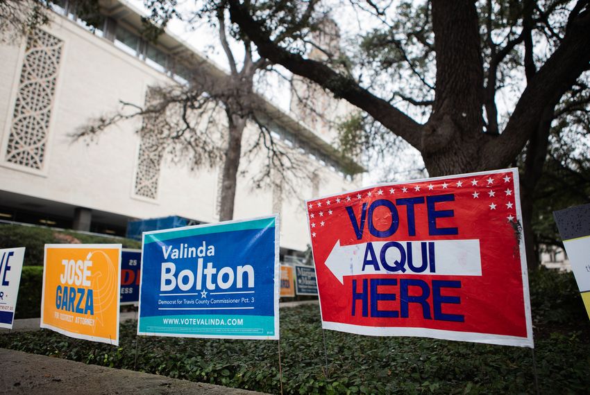Texas is one of 17 states with open primaries.