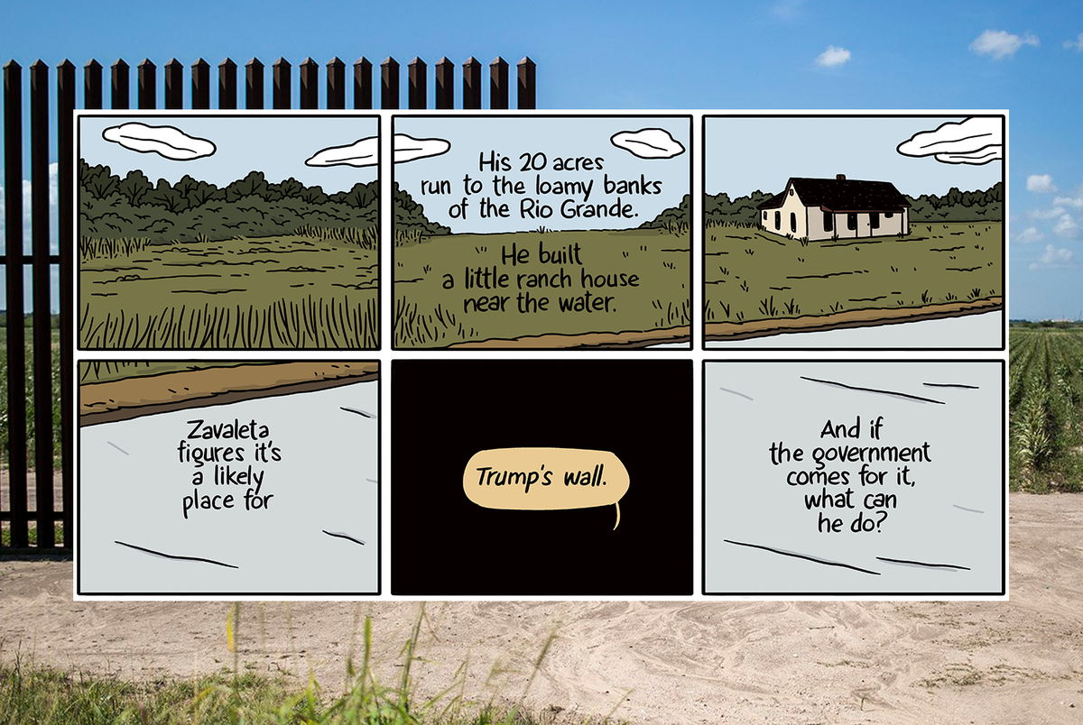 The Taking Illustrated A Texas Family S Story Of Losing Land For The Border Fence The Texas Tribune